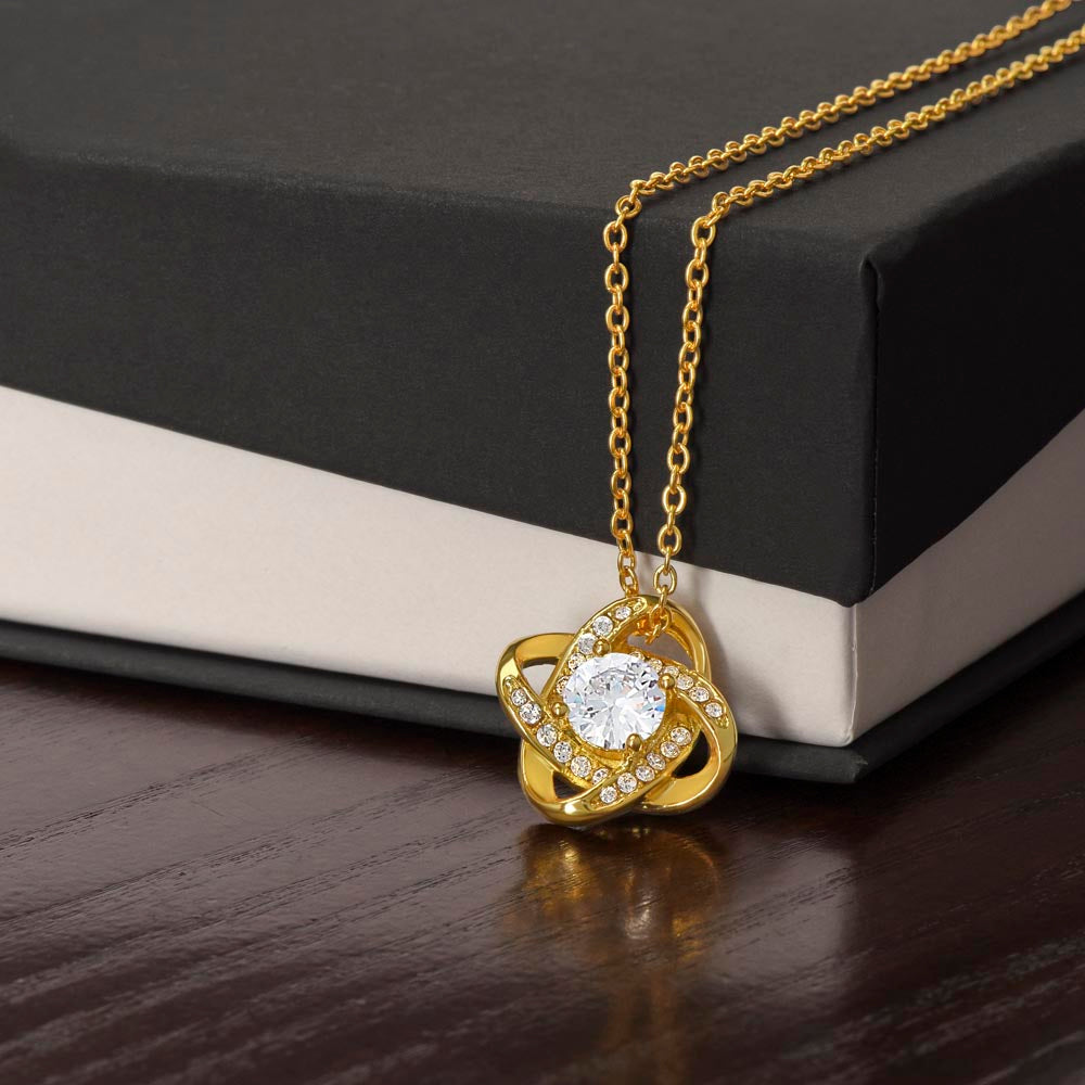 Magnifique collier "Love Knot"